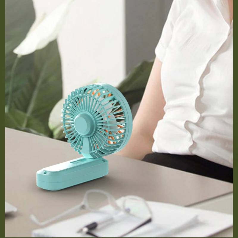 Mini ventilador plegable con Luz