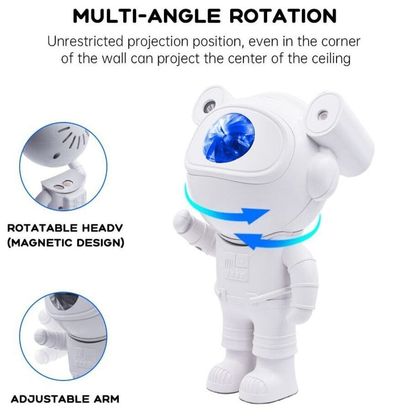 Proyector estrellado de astronauta