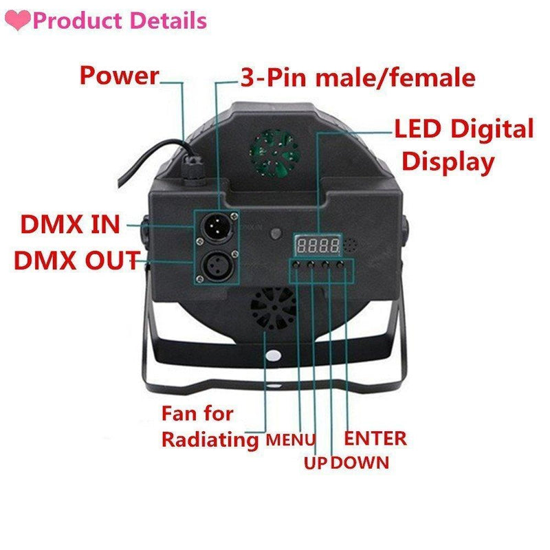 Luces de Escenario led rgb