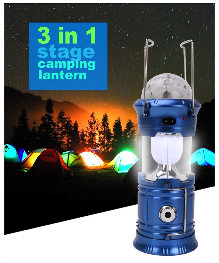 Lámpara para Camping 3 en 1