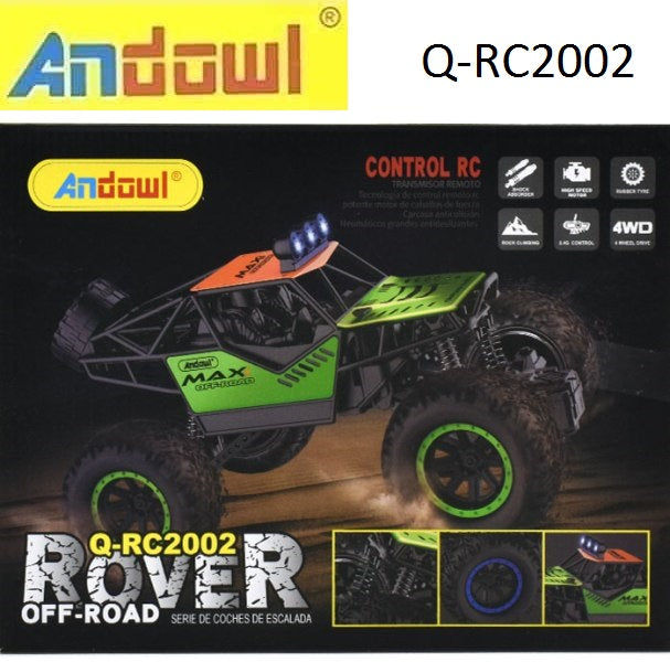 ANDOWL Coche teledirigido recargable Q-RC2002